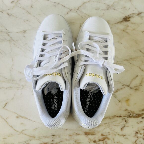 ADIDAS Grand Court Cloudfoam Lifestyle Court Comfort Shoes Cloud White - US 8 - Picture 7 of 11